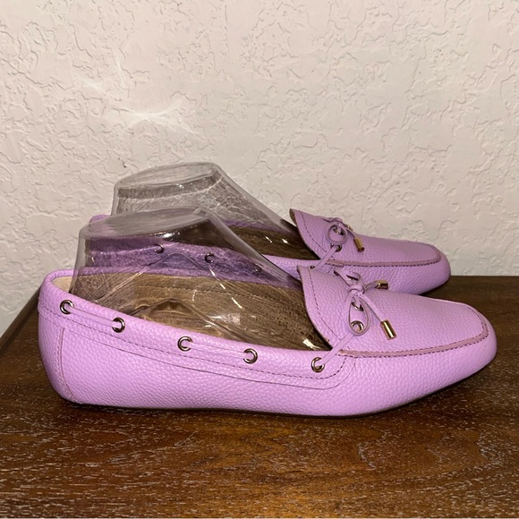 Talbots Becca Tie Soft Pebble Leather Slip On  Loafer Shoes - Picture 3 of 8